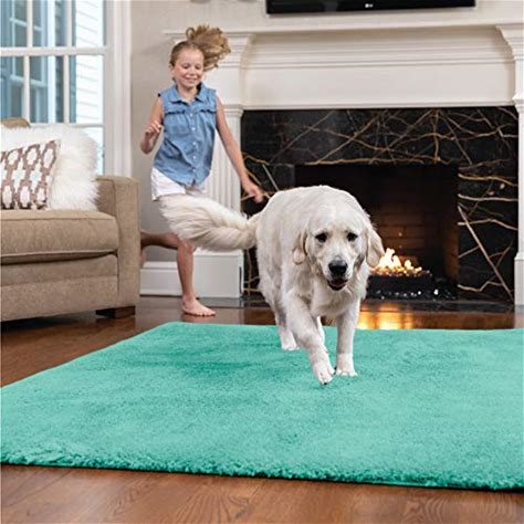 Gorilla Grip Original Faux-Chinchilla Area Rug