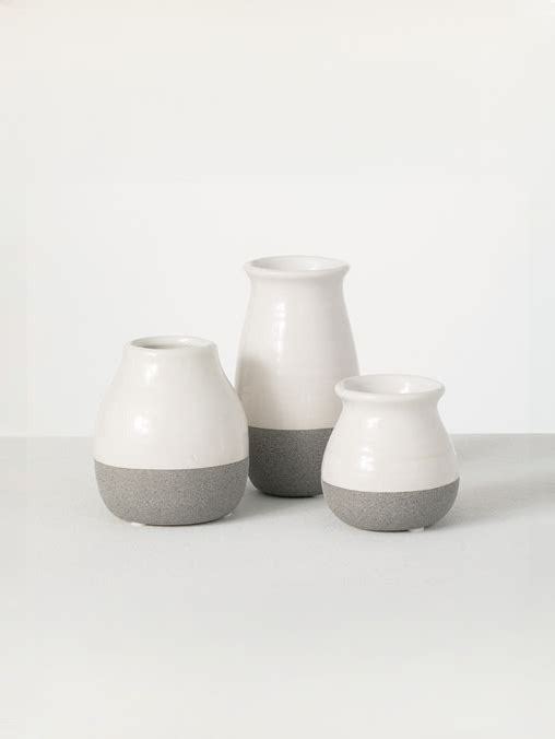 Sullivans Small Ceramic Vase Set